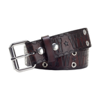 Belt - Sourpuss - WTF FTW Embossed Leather Punk Rock Style