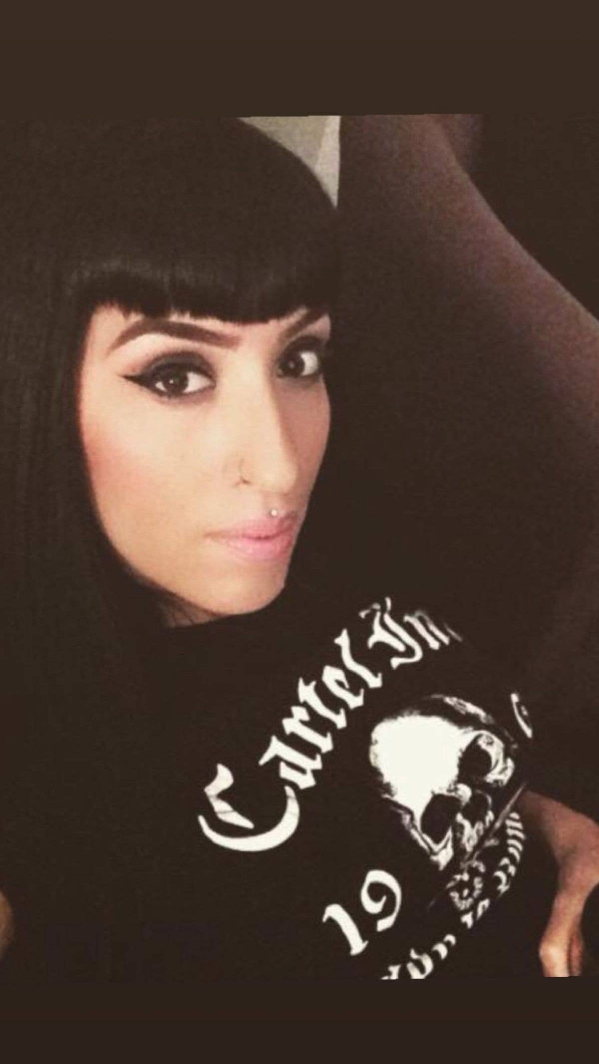 NWT Cartel Ink Born To Rumble 1969 Women's Tee Shirt