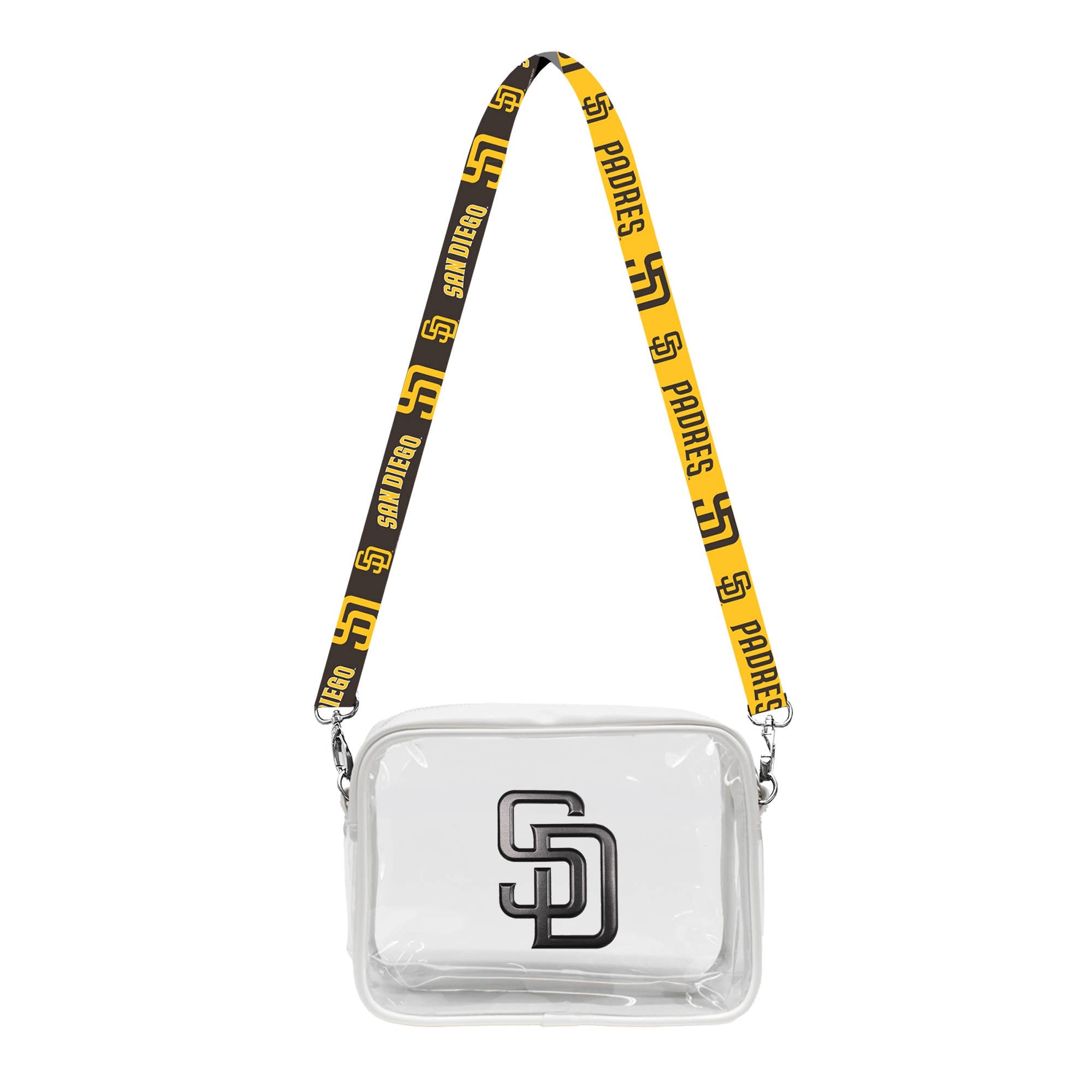 MLB San Diego Padres Clear Fanny Fan Purse