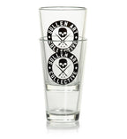Badge Beer Glass Set Of 2