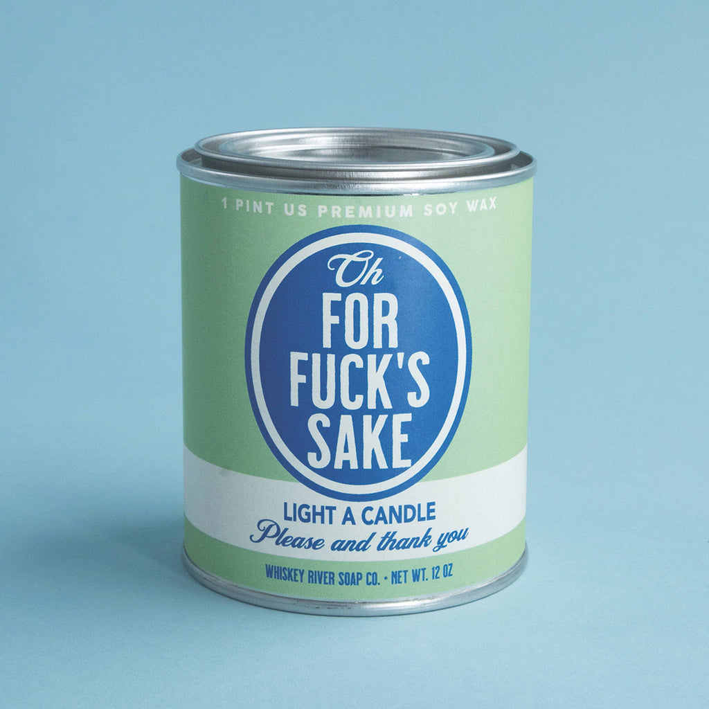 For Fuck's Sake Vintage Paint Can·dle  | Funny Candle