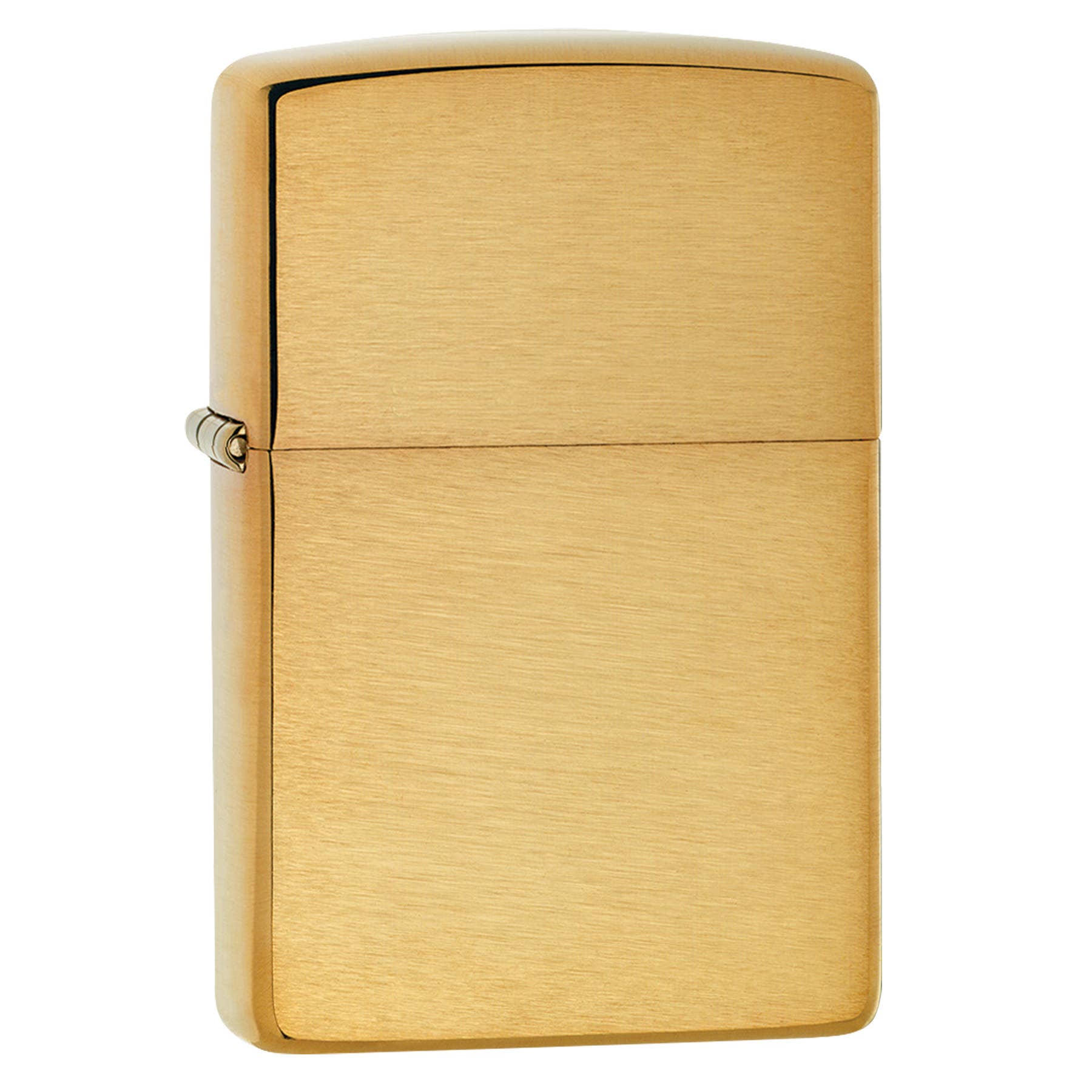 Zippo - Regular Brushed Finish Brass Wind Proof Lighter Main image