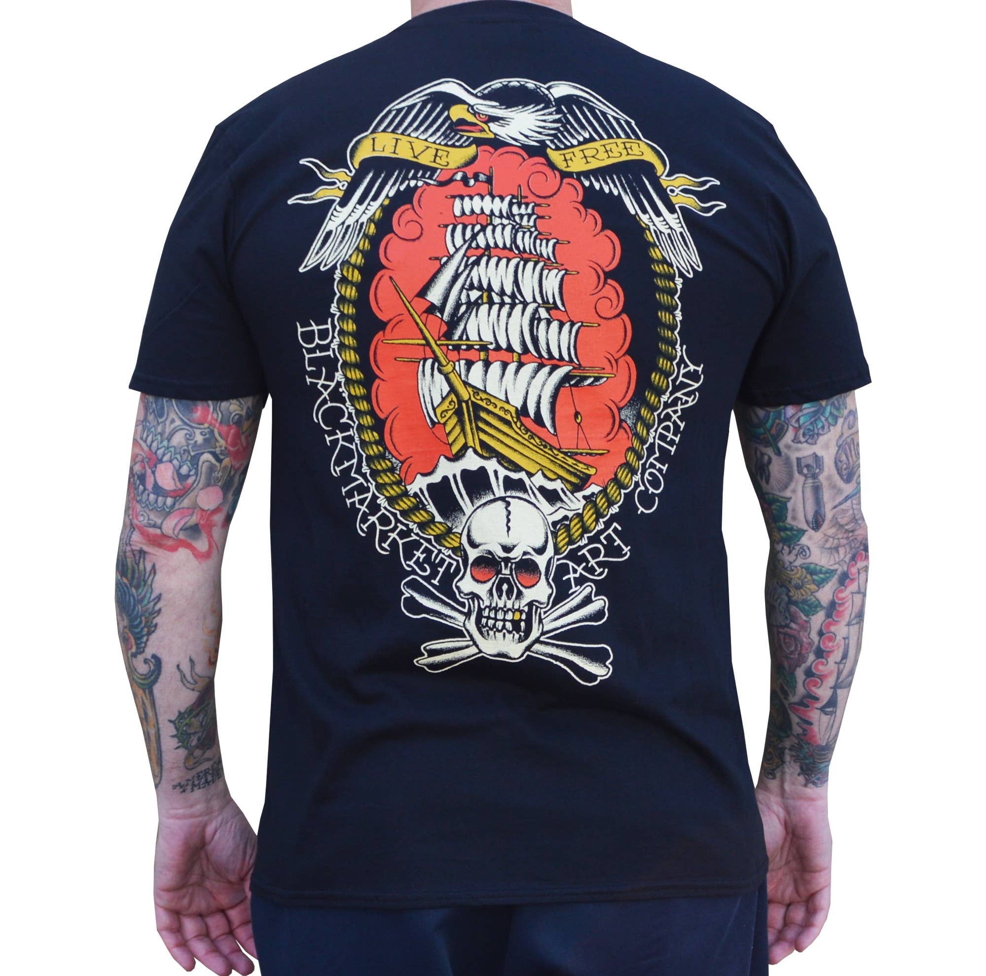 Live Free - Men's Graphic Tee