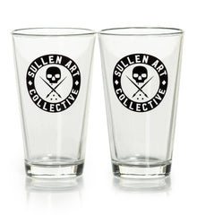 Badge Beer Glass Set Of 2