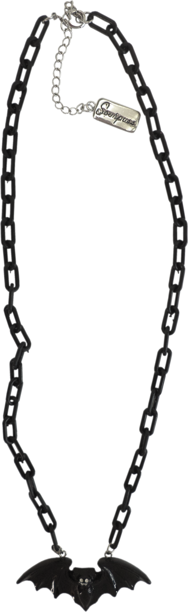 Necklace - Sourpuss - Smiling Vampire Bat Secondary image