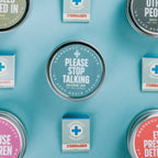 Please Stop Talking Emergency Ambiance Travel Tin | Funny Pe