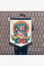 INDESTRUCTIBLE Jesus Banner