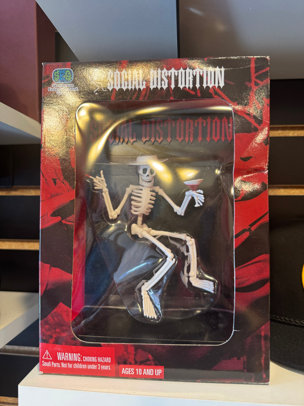 Social Distortion Skeleton 7 Inch Collectible Figure