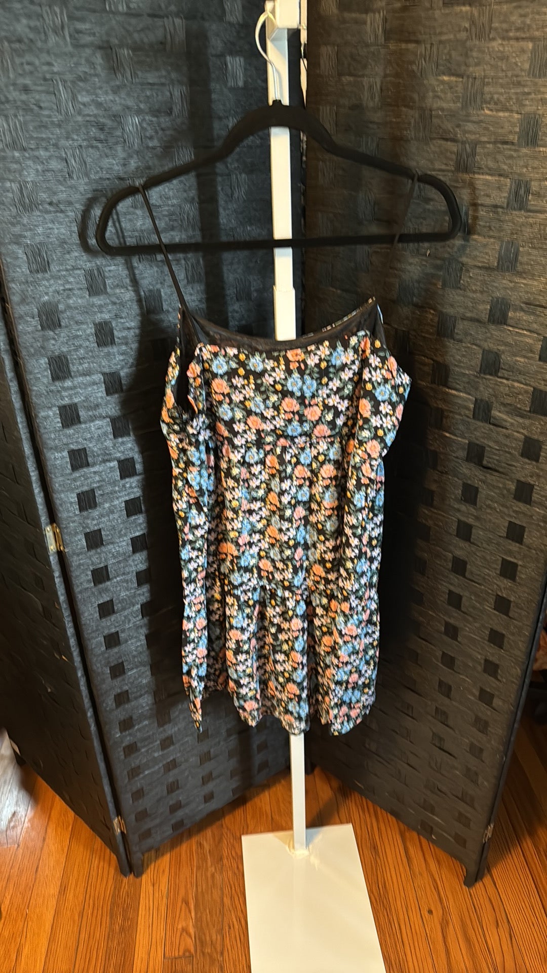 NWT Umgee Floral Spaghetti Strap Dress Size Large