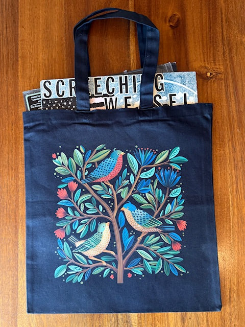 Album Tote Bag w/ Pretty Birds