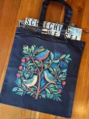 Album Tote Bag w/ Pretty Birds