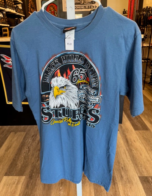 Men's New Harley Davidson 65th Anniversary Sturgis Rally Tee Shirt Small Main image