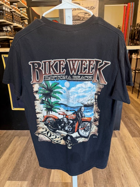 Men's Daytona Bike Week 2022 Harley Davidson Tee Shirt Size Medium Main image