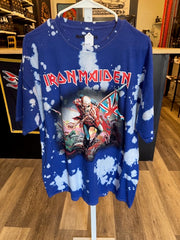 Men's Iron Maiden Tie-dyed Tee Shirt Size Large