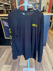 Men's Radar Skis “Happy Swerving” Long Sleeve T Shirt Size Large