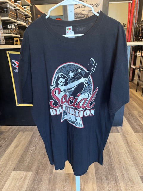 Men's Social Distortion Tee Shirt Size XL