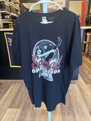 Men's Social Distortion Tee Shirt Size XL