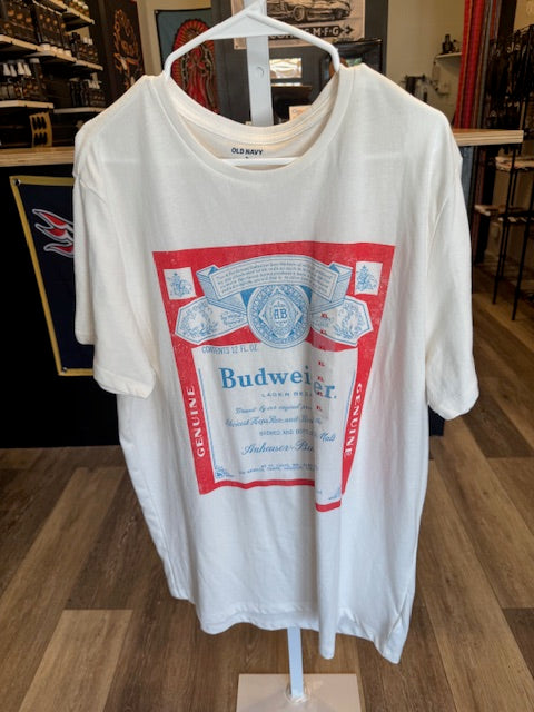 Men's Budweiser Tee Shirt Size XL Main image