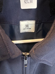 Men's Navy Blue Jacket 38L Medium