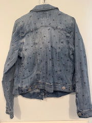 Torrid Denim Jacket Hearts Size 1
