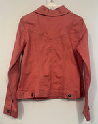 Wrangler Authentics Denim Salmon Jacket Size Medium