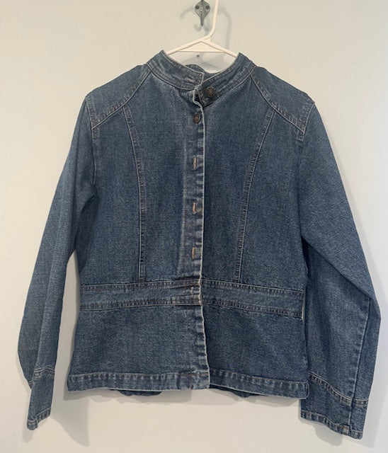 St John's Bay Denim Jacket Size Medium