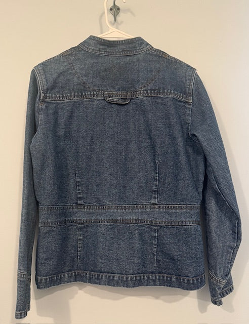 St John's Bay Denim Jacket Size Medium