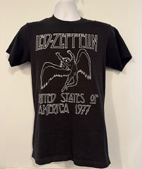 Led-Zeppelin United States of America 1977 Tee Shirt Size Small