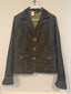 Tribal Stretch Denim Jacket Size 6