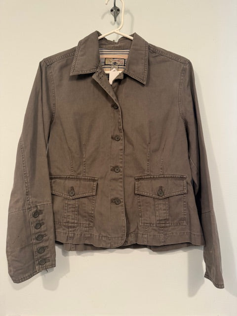 Caribbean Joe Denim Jacket Size Petite PM