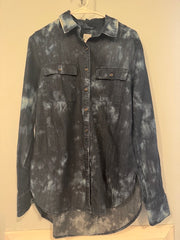 A New Day Denim Custom Tie-dyed Shirt Size Medium