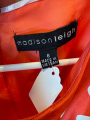 Madison Leigh "Vintage" Style Dress w/ Belt Size 6