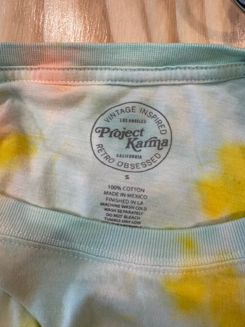 Pre-Owned Project Karma Havana Tie-Dyed Tee Shirt Size Small Secondary image