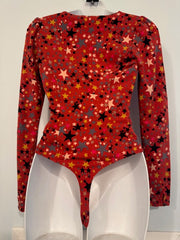 Pre-Owned Free People Body Suit with Stars Size Small