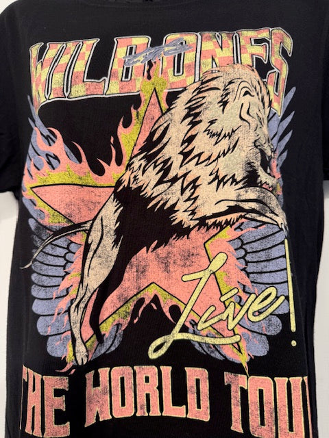 Pre-Owned Distressed Odd People The Wild Ones Tee Shirt Size Medium