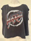 Pre-Owned Vans Cropped Sleeveless Tee Shirt Size Medium
