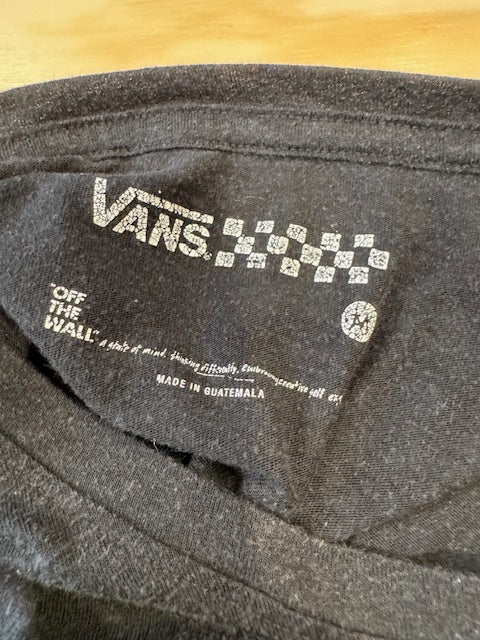 Pre-Owned Vans Cropped Sleeveless Tee Shirt Size Medium Secondary image