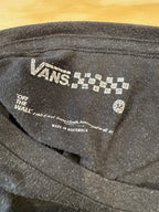 Pre-Owned Vans Cropped Sleeveless Tee Shirt Size Medium