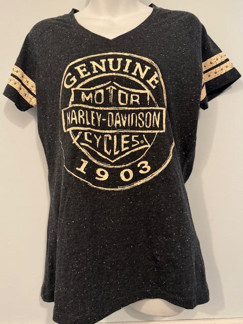 Pre-Owned Harley Davidson 1903 Distressed Tee Shirt Medium Main image