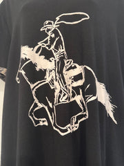 Pre-Owned Crazy Train Cowboy Shirt Size Large