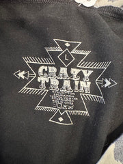 Pre-Owned Crazy Train Cowboy Shirt Size Large