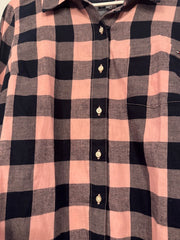 NWT Tommy Hilfiger Pink Flannel Size Large