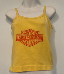 Pre-Owned Harley Davidson Cropped Tank Top Size Extra Large