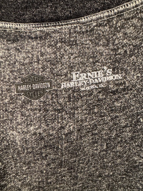 Pre-Owned Ernie's IA Harley Davidson Off The Shoulder Top Size Extra Large