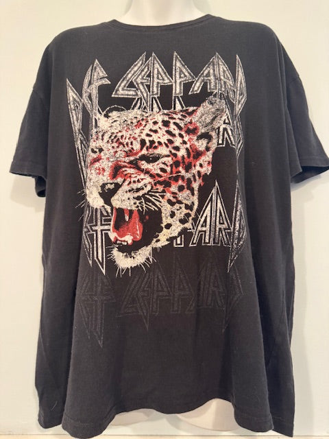 Pre-Owned Def Leppard Tee Shirt Size XX Large