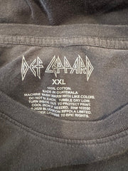Pre-Owned Def Leppard Tee Shirt Size XX Large