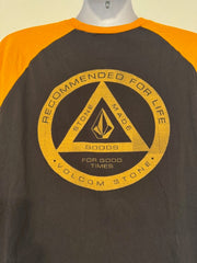 Pre-Owned Volcom 3/4 Sleeve Tee Shirt Size Extra Large