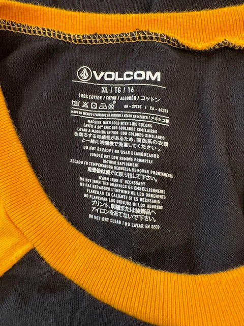 Pre-Owned Volcom 3/4 Sleeve Tee Shirt Size Extra Large