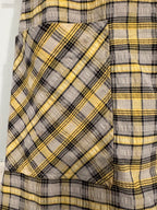 Vintage Romar Leisurely Living Plaid Dress Size  Medium