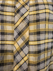 Vintage Romar Leisurely Living Plaid Dress Size  Medium